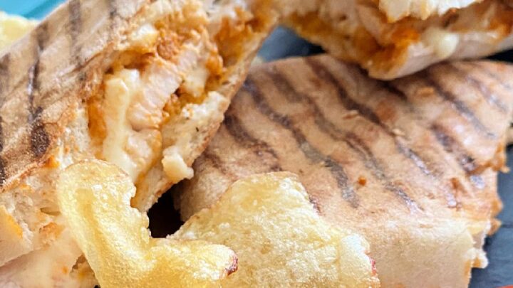 Cheesy Chicken Panini SandwichF1