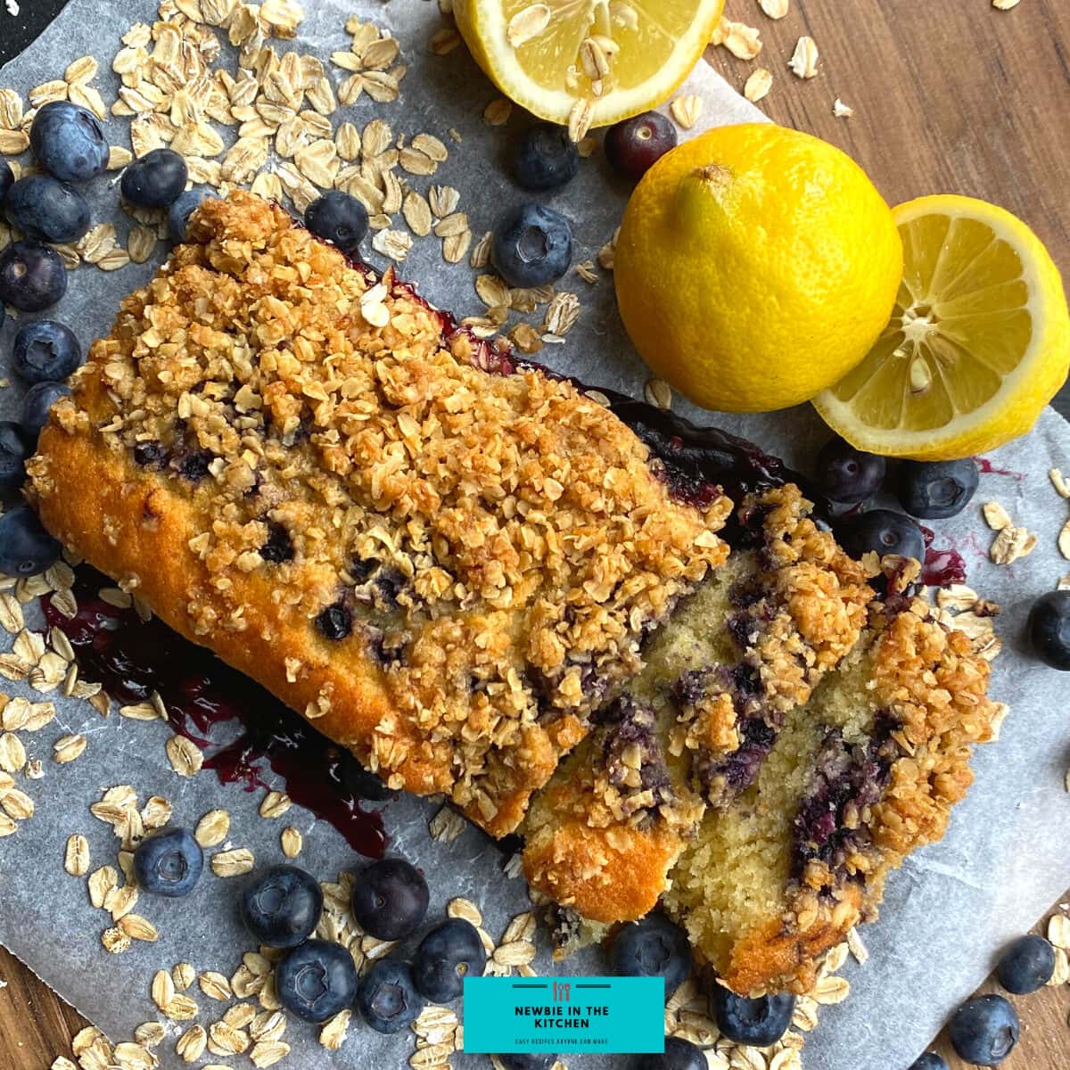 Easy Blueberry and Lemon Crumble Cake. Deliciously soft & moist cake packed with blueberries and a hint of lemon. Topped with a crumble topping. Easiest simple cake recipe ever!