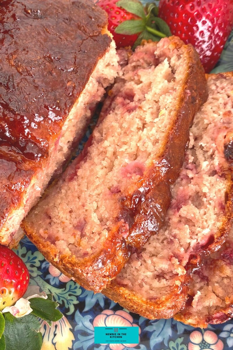 Easy Strawberry French Yogurt Cake. Delicious juicy strawberries, soft and moist, incredibly easy made from scratch cake recipe, great as a tea time snack