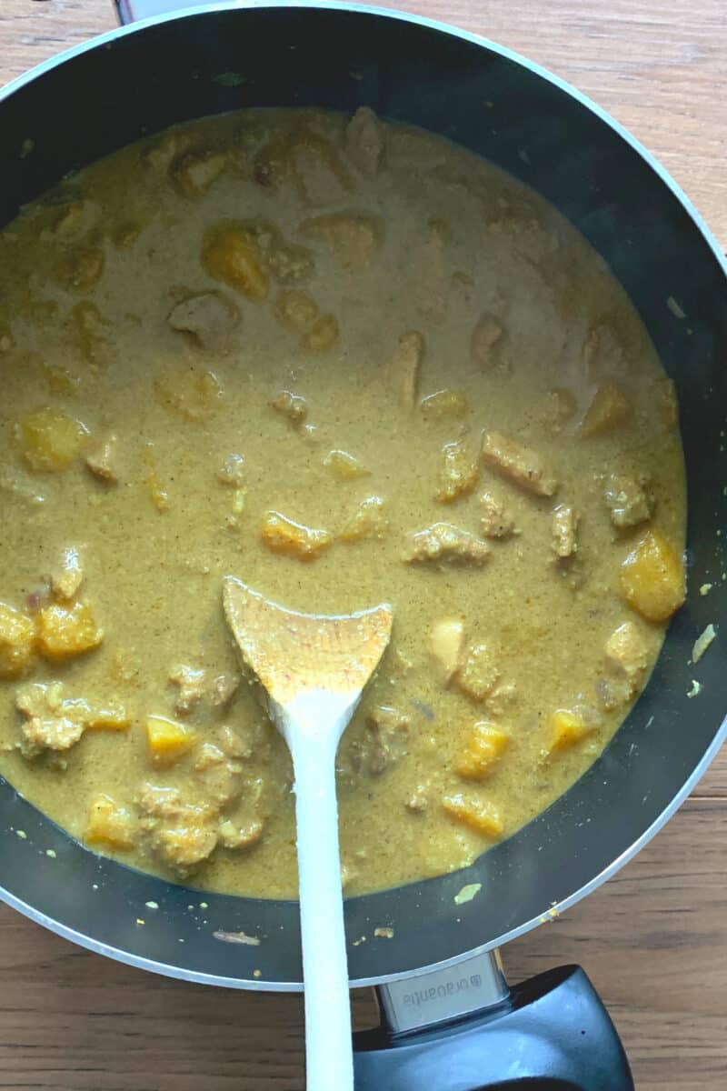 Allow to simmer Allow to simmer