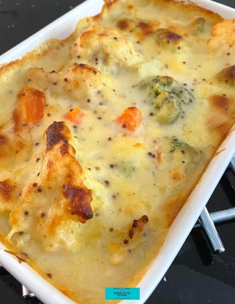Mixed Vegetable Cheese Bake Newbie In The Kitchen