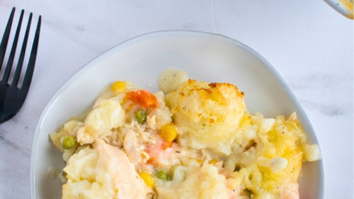 Creamy Chicken Cottage Pie.H