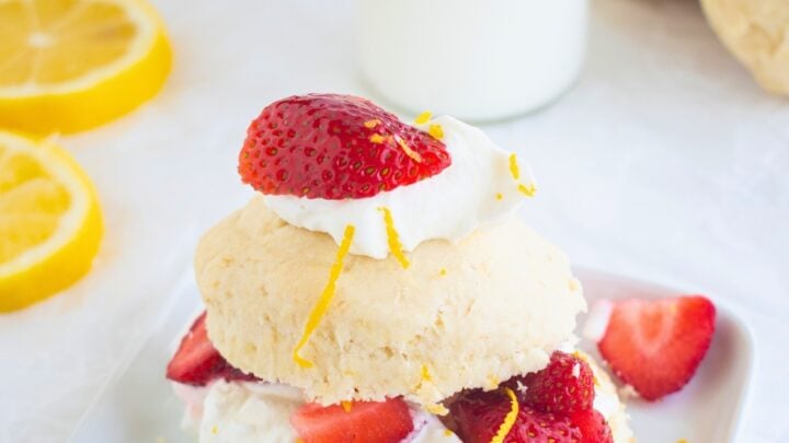 Strawberry Lemon ShortcakesH